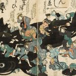 浮世絵・鯰（なまず）［錦絵２枚物・全83点］ワイドで面白さ超アップ！