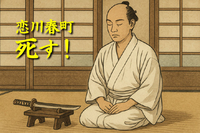 恋川春町、死す！